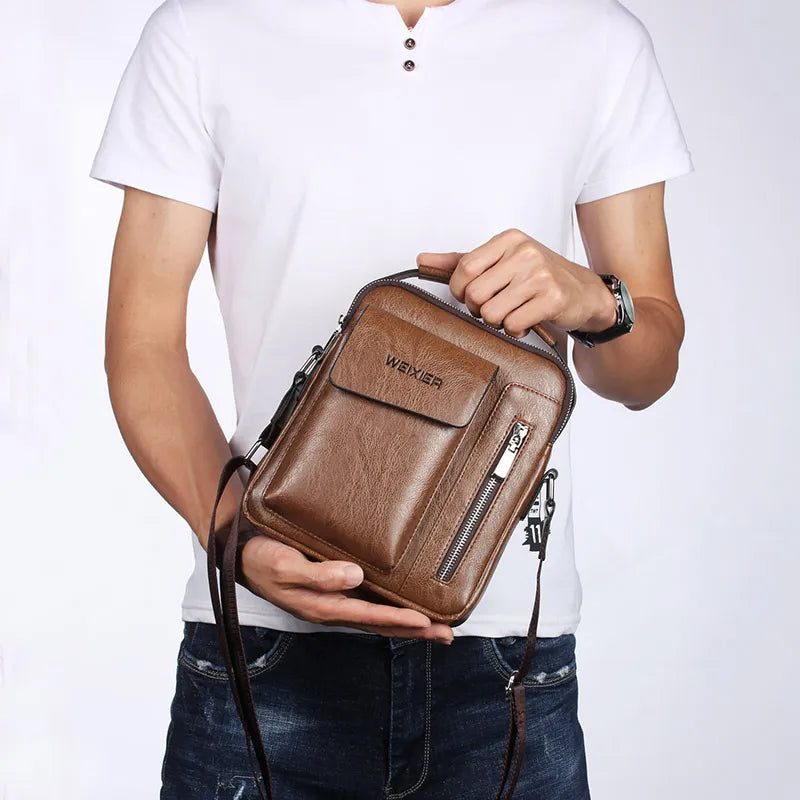 Bolsa Transversal Masculina Weixier