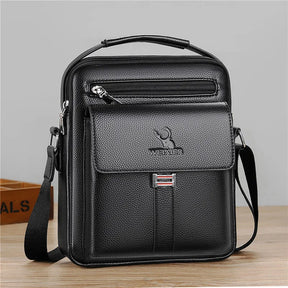 Bolsa Transversal Masculina Couro Bull